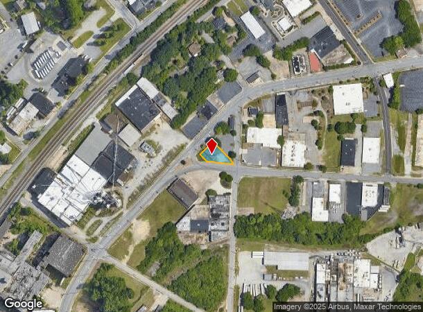 611 W Green Dr, High Point, NC Parcel Map