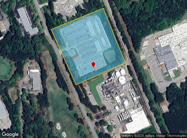  410 Dividend Dr, Peachtree City, GA Parcel Map