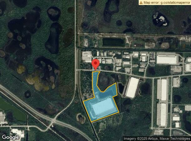  15832 Corporate Rd N, Jupiter, FL Parcel Map