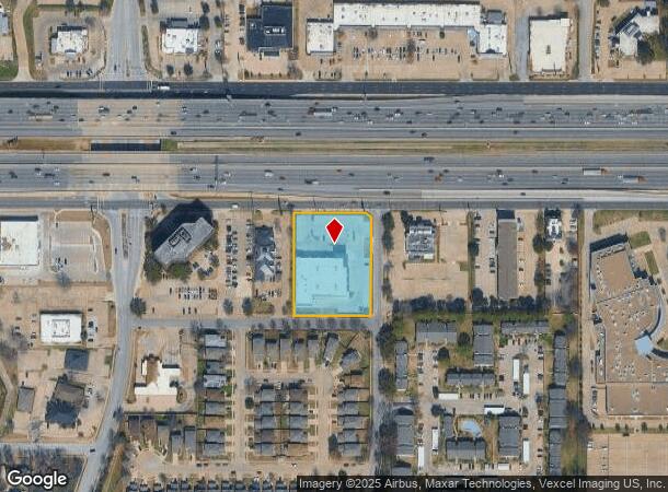 1612 Airport Fwy, Bedford, TX Parcel Map