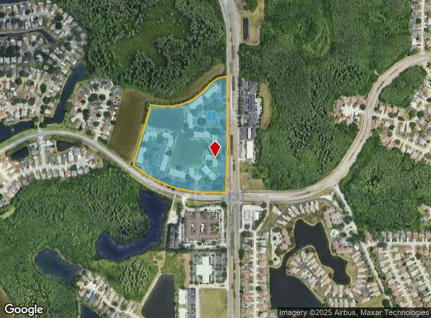 4635 Rowan Rd, New Port Richey, FL Parcel Map