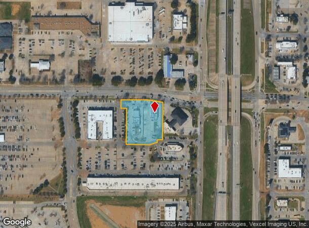 1201 W Glade Rd, Euless, TX Parcel Map