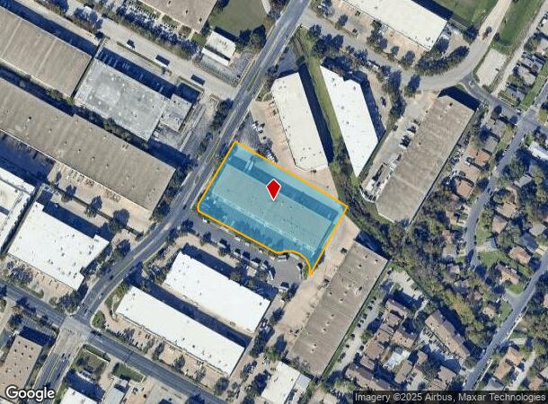 2012 Centimeter Cir, Austin, TX Parcel Map