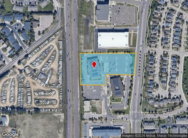  6160 Tutt Blvd, Colorado Springs, CO Parcel Map