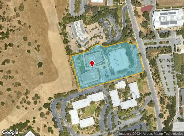  3412 Hillview Ave, Palo Alto, CA Parcel Map