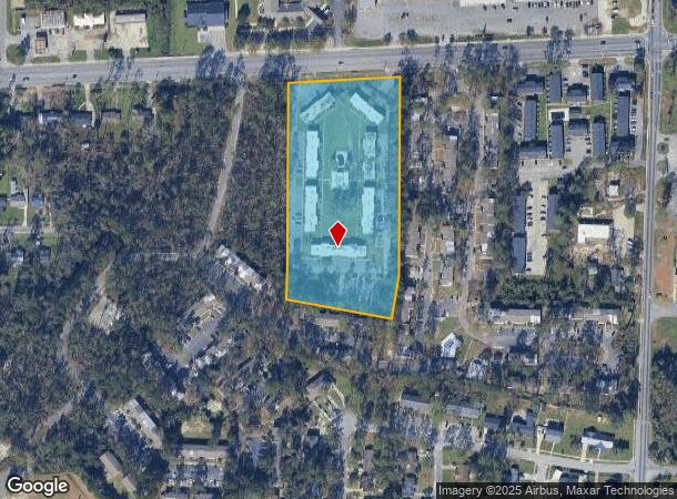 1425 E Park Ave, Valdosta, GA Parcel Map