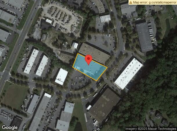  7500 Lindbergh Dr, Gaithersburg, MD Parcel Map