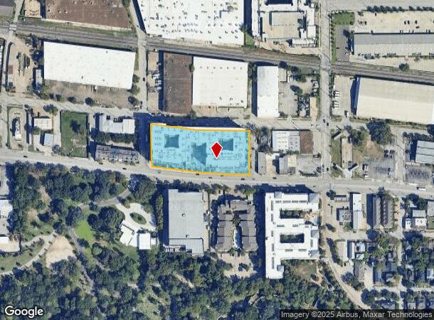 2520 Washington Ave, Houston, TX Parcel Map