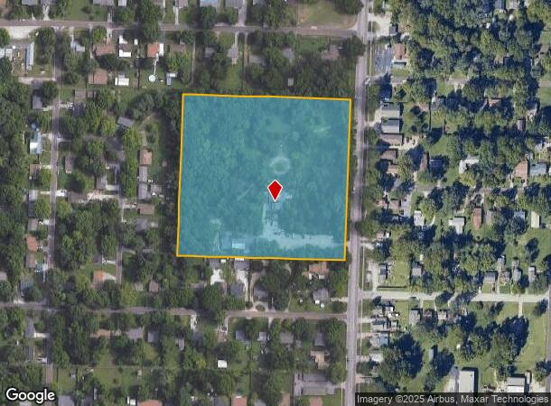  847 S Scenic Ave, Springfield, MO Parcel Map