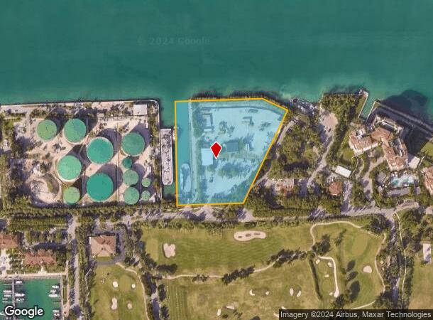  6 Fisher Island Dr, Miami Beach, FL Parcel Map