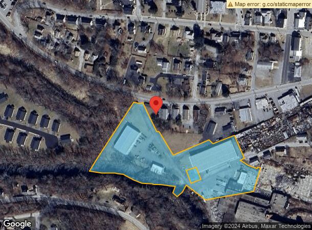  135 Ward Ave, Moosup, CT Parcel Map