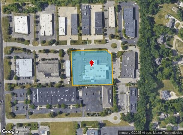  329 Enterprise Ct, Bloomfield Hills, MI Parcel Map