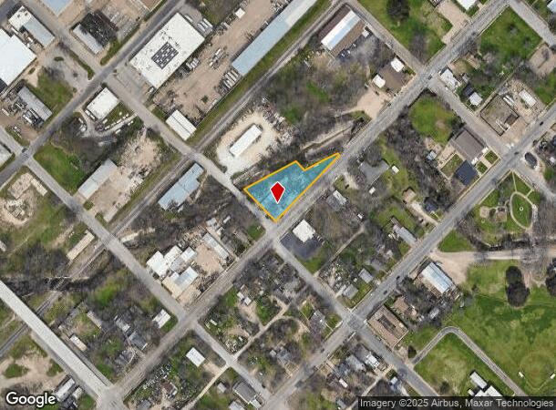  1429 Webster Ave, Waco, TX Parcel Map