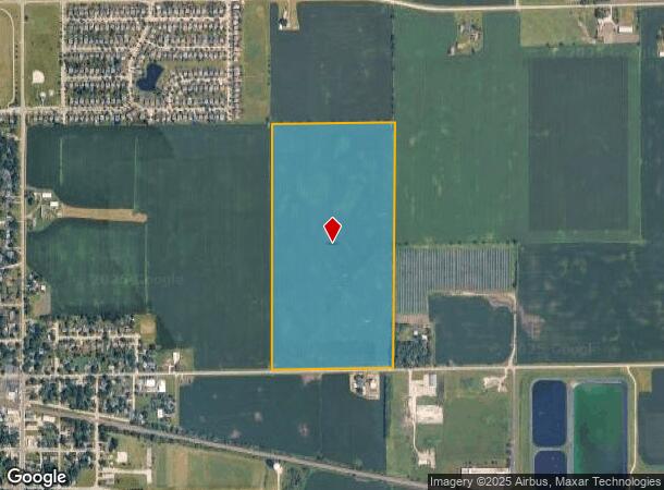 E North Ave, Cortland, IL Parcel Map