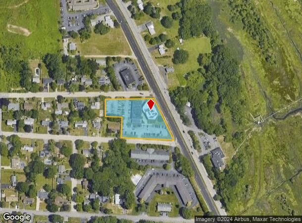  1525 Wampanoag Trl, Riverside, RI Parcel Map