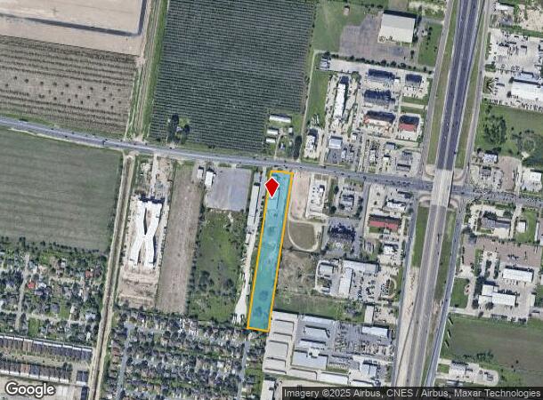 405 W Nolana Loop, Pharr, TX Parcel Map