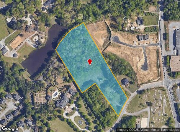 5282 W Moore Rd, Suwanee, GA Parcel Map