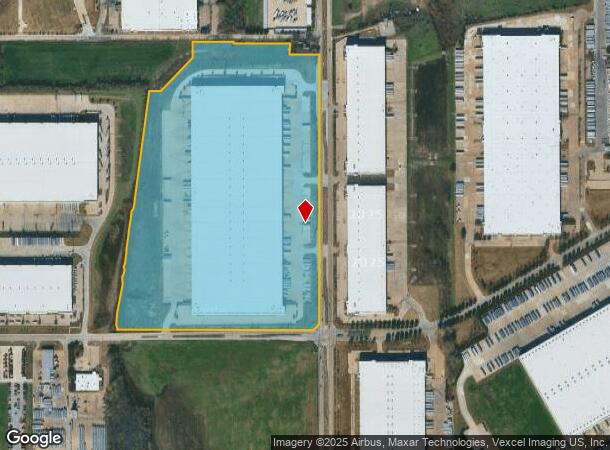 3535 N Houston School Rd, Lancaster, TX Parcel Map