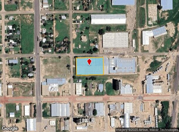  606 E 7Th St, Plainview, TX Parcel Map