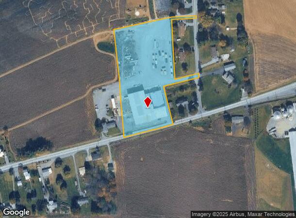 603 E Main Ave, Myerstown, PA Parcel Map
