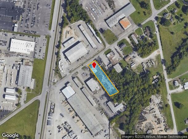  2100 Coopers Ln, Jeffersonville, IN Parcel Map