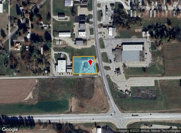  1301 S West St, Olney, IL Parcel Map