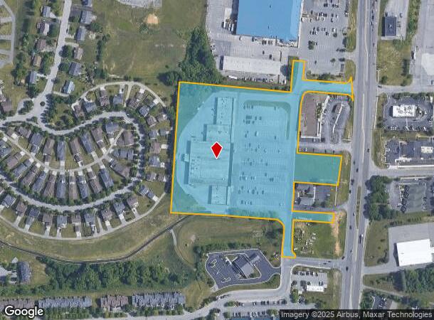 1530 N Franklin St, Christiansburg, VA Parcel Map