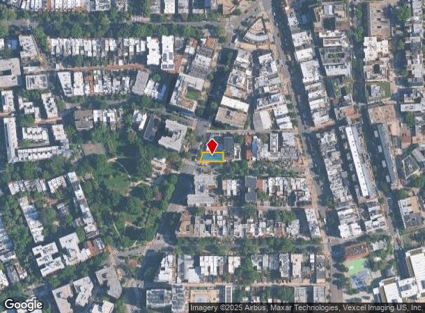  1864 Columbia Rd Nw, Washington, DC Parcel Map