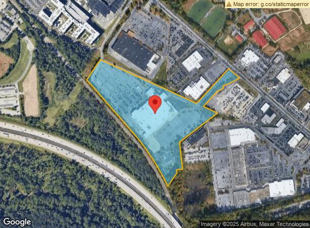  9750 Reisterstown Rd, Owings Mills, MD Parcel Map