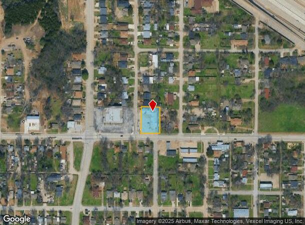  1718 Dalworth St, Grand Prairie, TX Parcel Map