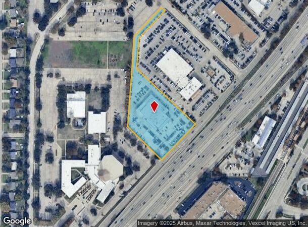 1221 N Central Expy, Richardson, TX Parcel Map