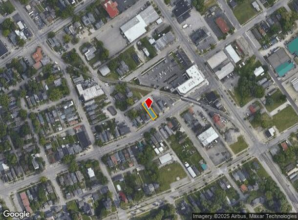 1611 E Market St, New Albany, IN Parcel Map