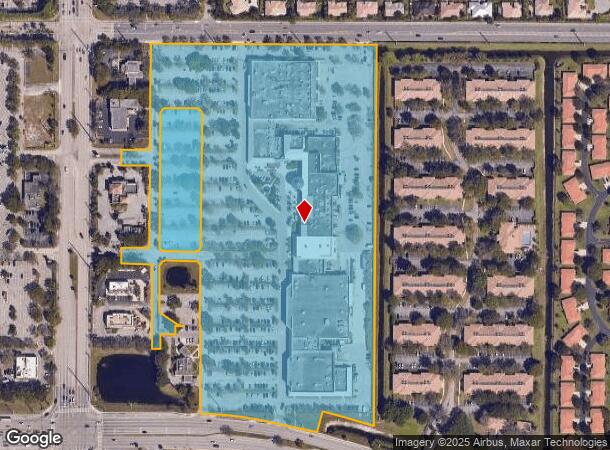  9840 S Military Trl, Boynton Beach, FL Parcel Map