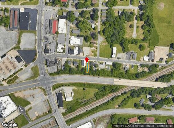  622 Washington St, High Point, NC Parcel Map