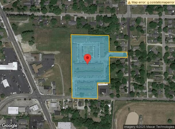  720 W Centennial Ave, Muncie, IN Parcel Map