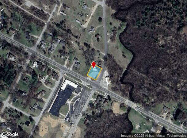  510 W Main St, Mecosta, MI Parcel Map