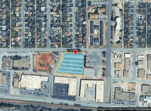  3109 N 3Rd St, Abilene, TX Parcel Map
