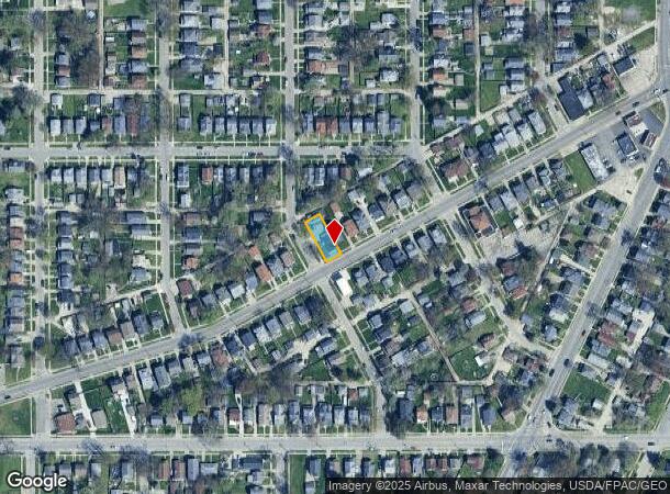 2068 Airport Hwy, Toledo, OH Parcel Map