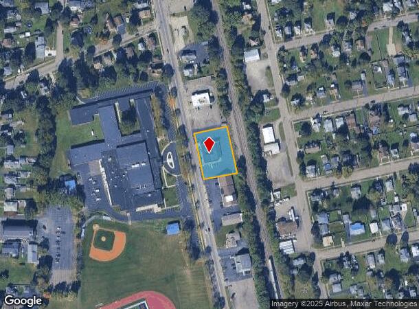 2084 College Ave, Elmira, NY Parcel Map