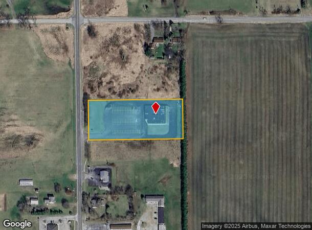 8901 Onsted Hwy, Onsted, MI Parcel Map