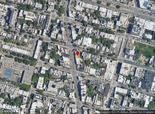  617 Washington Ave, Brooklyn, NY Parcel Map