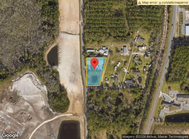  14027 Hyatt Rd, Jacksonville, FL Parcel Map