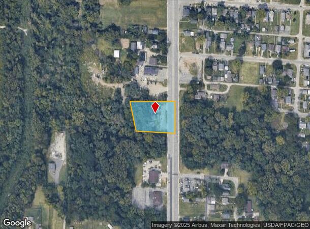  2519 S High St, Columbus, OH Parcel Map