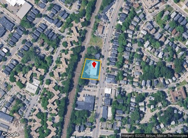  253 Hyde Park Ave, Jamaica Plain, MA Parcel Map