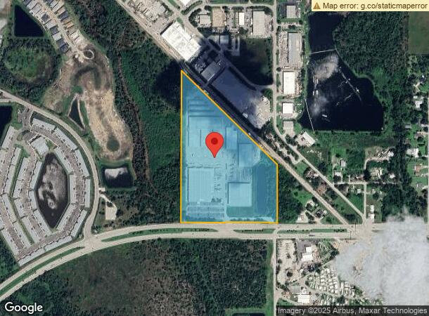  7751 Bayshore Rd, North Fort Myers, FL Parcel Map