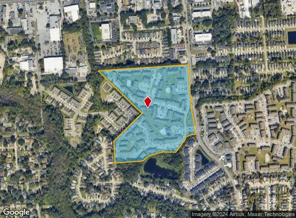  400 Century 21 Dr, Jacksonville, FL Parcel Map