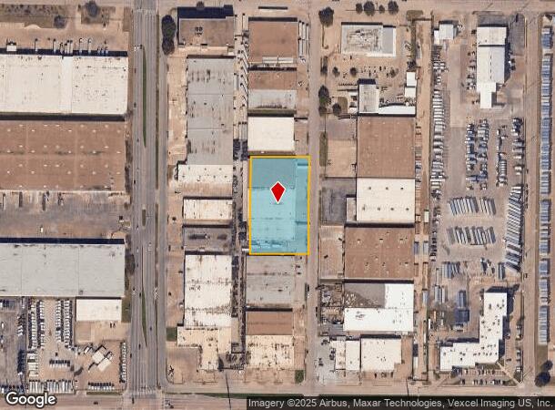  5051 Sharp St, Dallas, TX Parcel Map