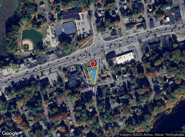 154 Worcester St, Natick, MA Parcel Map