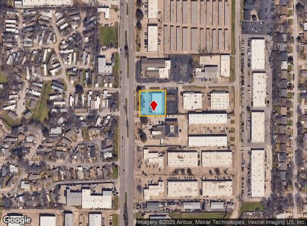  1100 N Belt Line Rd, Irving, TX Parcel Map
