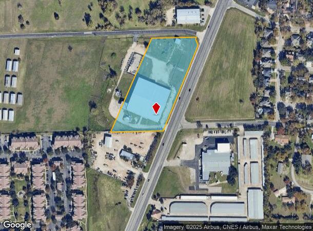 1602 N A W Grimes Blvd, Round Rock, TX Parcel Map